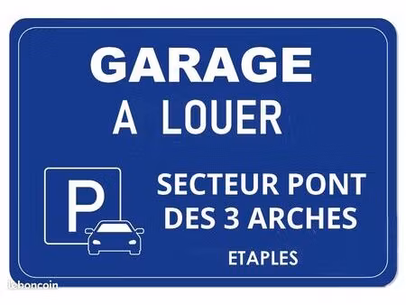 location garage etaples