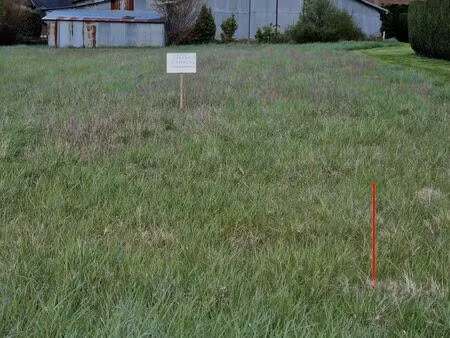 terrain 1546m2 chemery centre