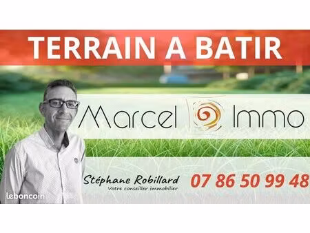 terrain 1 000 m² saint saturnin