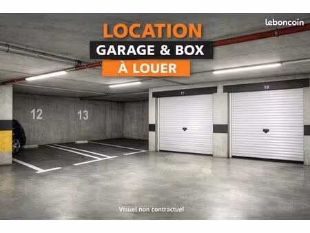 a louer - box / garages fermés