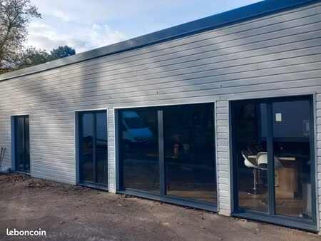 maison bois plein pieds