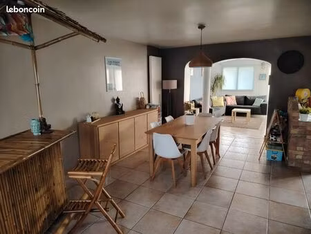 maison semi mitoyenne - 112m2 - 3 chambres