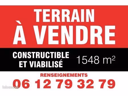 terrain à vendre
