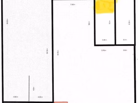 entrepôt 270m² - rosporden - idéal stockage