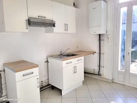 angoulême - saint-cybard - maison f3 avec jardin idéalement placée