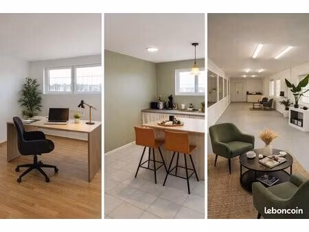 bureau privatif 19 m² – espace pro moderne & convivial aux portes de beauvais