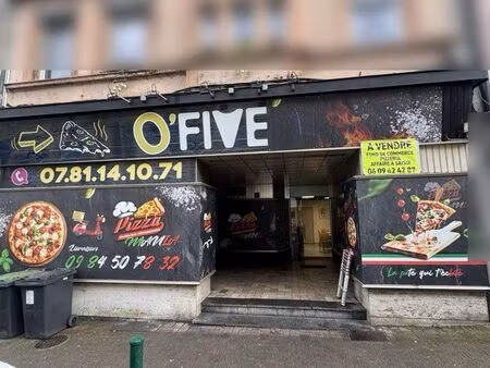 à vendre fonds de commerce pizzeria centre ville fort potentiel