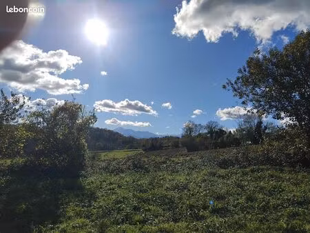 grand terrain constructible 7 461 m² avec superbe vue sur le pic du midi et les pyrénées
