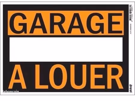 grand garage 20m² – dispo 1er juin 2026