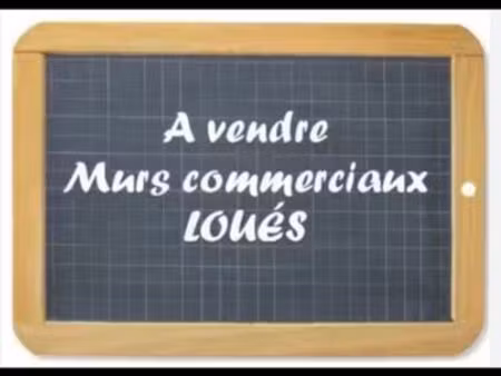 murs commerciaux loués emplacement n 1 centre ville