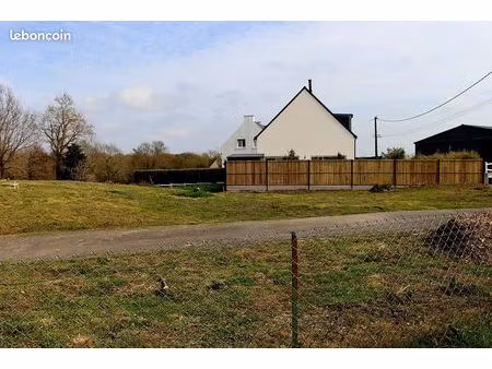 terrain constructible 418 m² plein sud – plouhinec bourg – proche plages