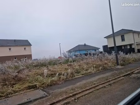 dernier terrain 601 m² en angle – lotissement école 2 à rustenhart