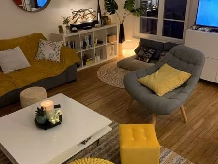 appartement 3 pièces 61m²  meublé  5 minutes de la gare