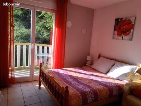 vend appartement studio cure à eugénie les bains