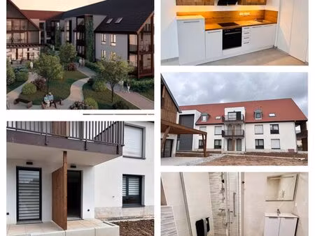 studio avec jardin privatif dans résidence senior