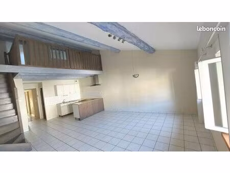 duplex t2bis au cœur de villefranche  54 m2