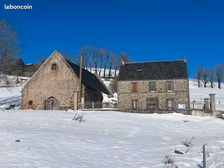 entre besse et super-besse jolie maison 100m² avec grange et ecurie sur 17000m²