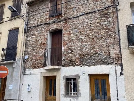 vends maison village elne