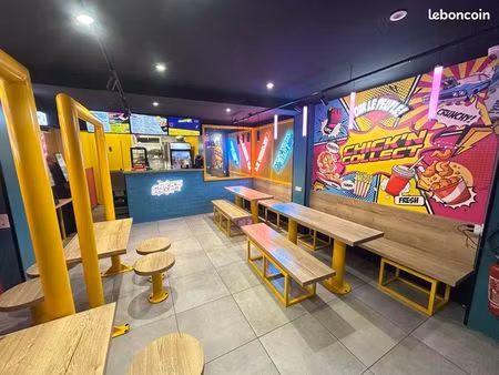 fonds de commerce restauration – tout équipé + terrasse emplacement premium