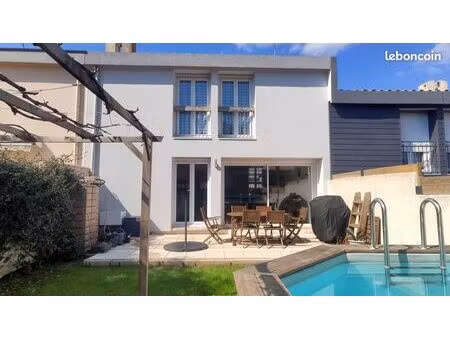 maison 5 pièces 120m² avec jardin et piscine