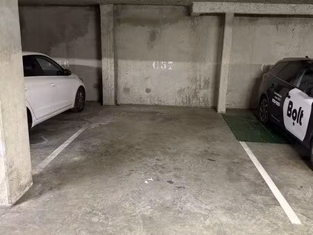 parking sous-sol securise