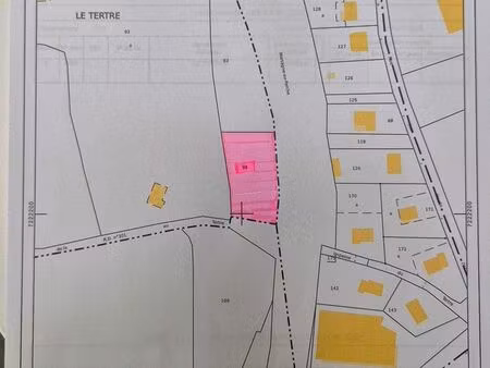 terrain 1882 m² bonnétable