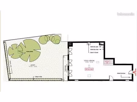 bureaux 121 m² villeneuve st georges