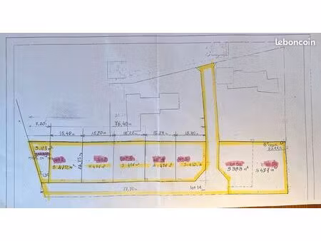lots constructibles viabilisés à vendre sur issoire