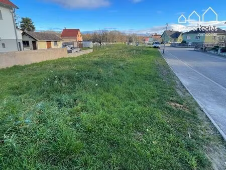 terrain 282 m² erstein