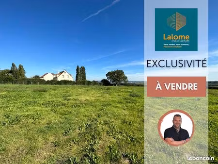 terrain 489 m² fontenay-mauvoisin