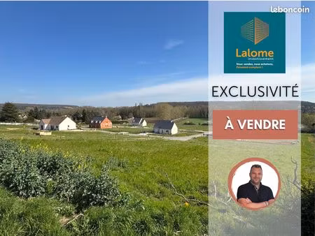 terrain 1000 m² houdan