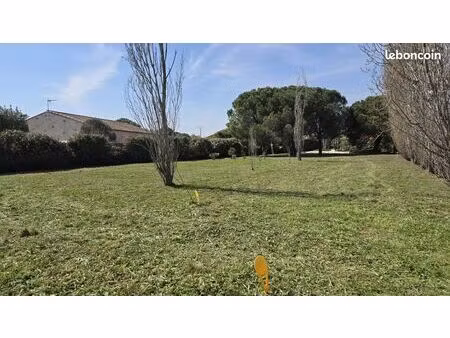 ? vente particulier – terrain constructible à marseillan (34340) 349 000