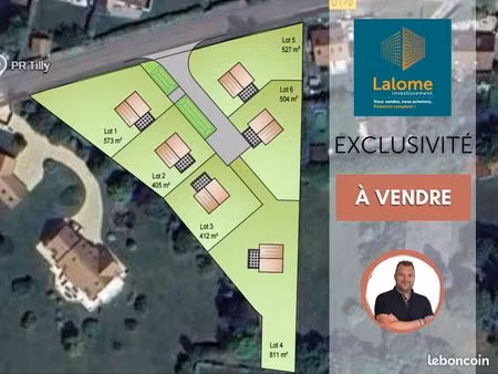 terrain 405 m² septeuil
