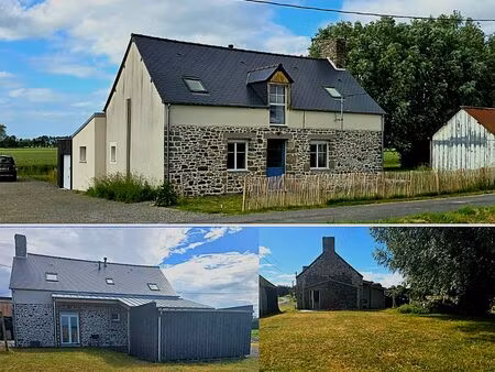 maison 130m² au sol  4 chambres – calme absolu – proche mer et commodités à cherrueix