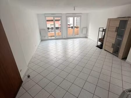 riedisheim centre  lumineux duplex f4 de 69m2  balcon exposé sud