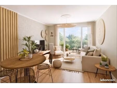 ◊ t3 lumineux + balcon + parking – gare à pied (5 min) ◊