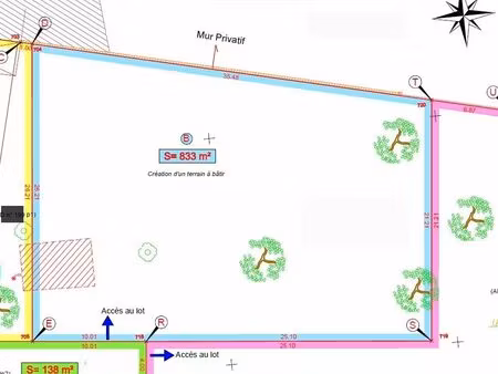 terrain à bâtir