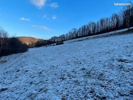 terres agricoles et bâtiment