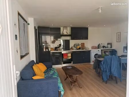 t2 40 m² rénové 2023 – terrasse plein sud – centre pouldreuzic