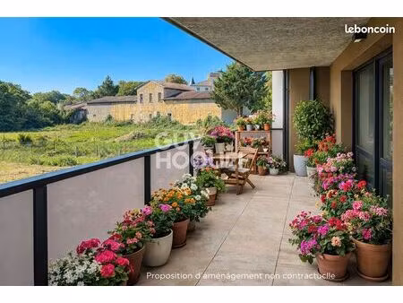 appartement 3 pièces 60 m²