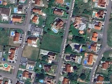 terrain 1221 m² à muntzenheim (220 /m²)