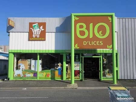 épicerie bio suite à un départ en retraite