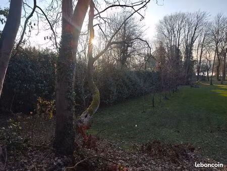 terrain à bâtir vue sur seine