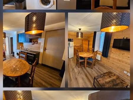 appartement 2 pièces meublé la praz