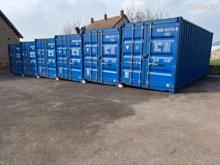 box de stockage de 7m² à 14m²