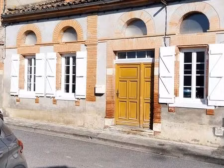maison 104 m² avec jardin – charme toulousain – centre village