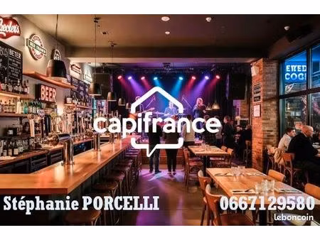 fonds de commerce bar  restaurant 260 m²