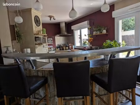 maison semi plain-pied 4 chambres  148 m2 habitables