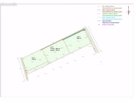 terrain 736 m² graulhet
