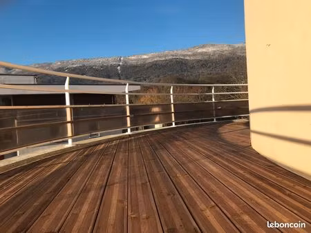 rare : t4 dans résidence de standing - terrasse 64m² avec vue 180° sur les montagnes
